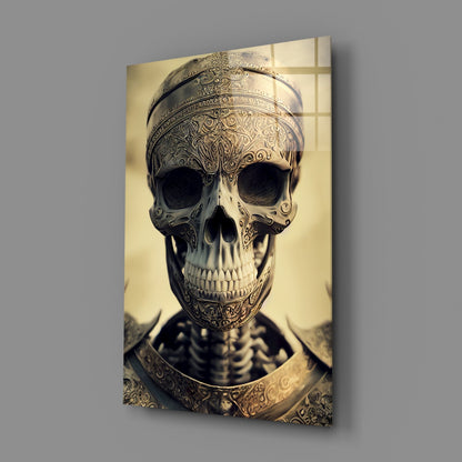The Immortal Fighter Glass Wall Art
