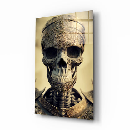 The Immortal Fighter Glass Wall Art