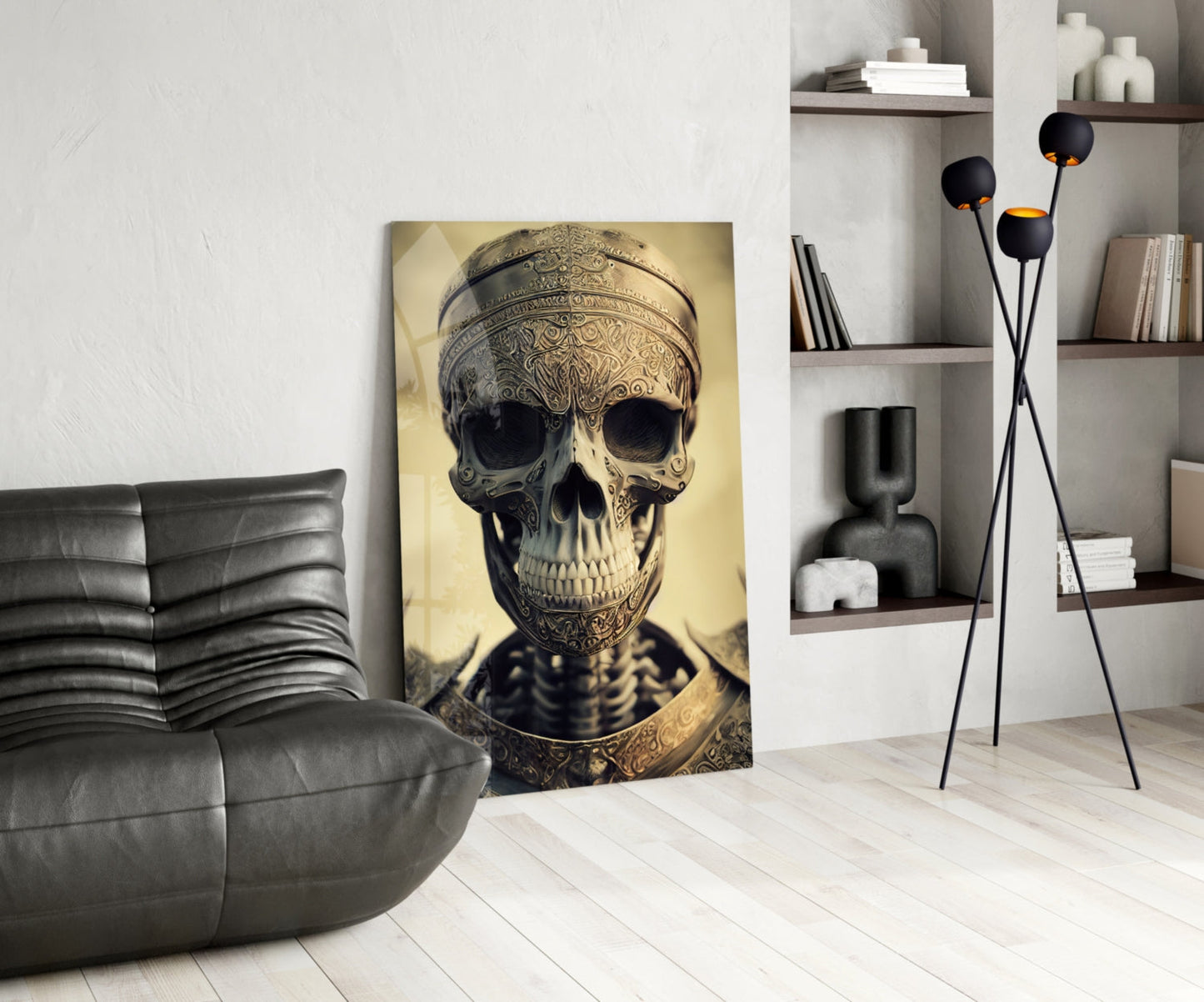 The Immortal Fighter Glass Wall Art