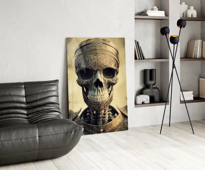 The Immortal Fighter Glass Wall Art