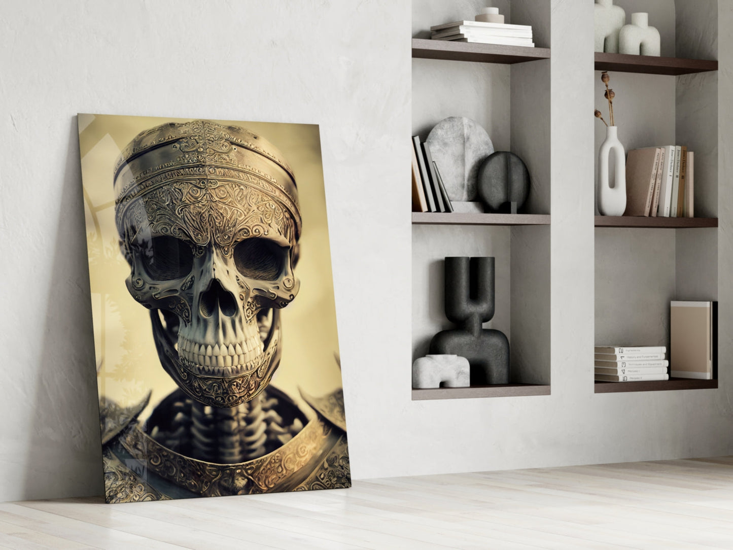 The Immortal Fighter Glass Wall Art