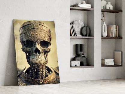 The Immortal Fighter Glass Wall Art