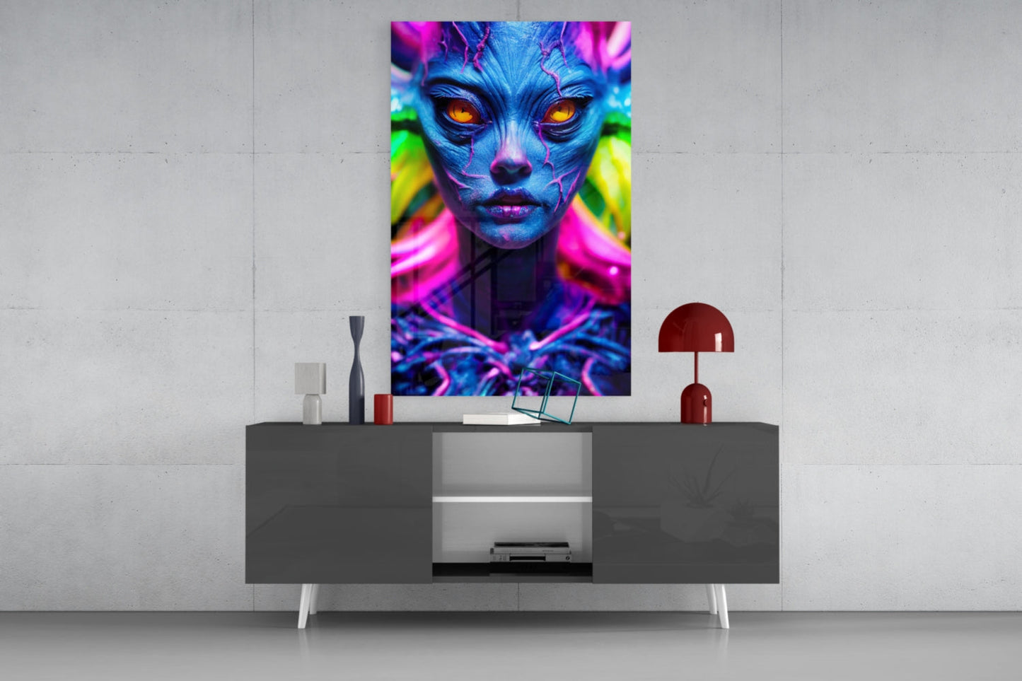 The Native Glass Wall Art