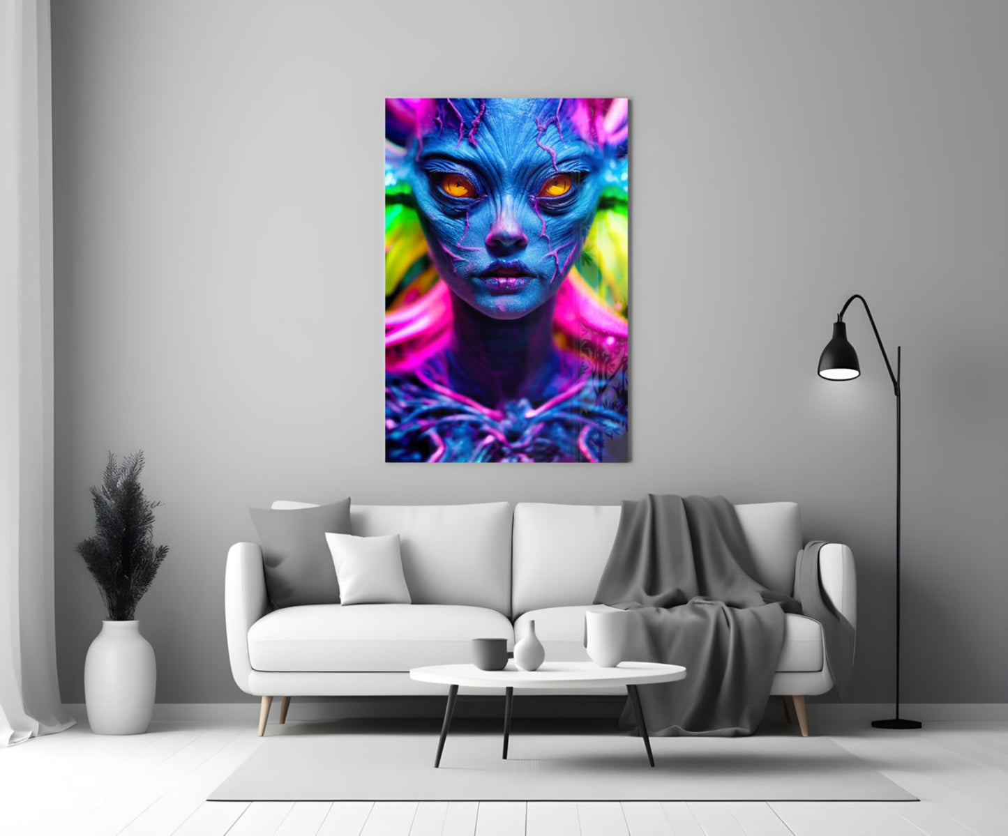 The Native Glass Wall Art