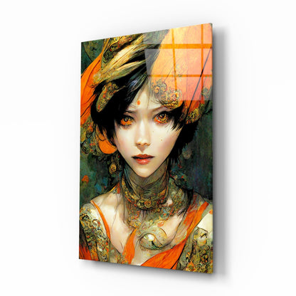 The Elegiac in Eyes Glass Wall Art