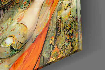 The Elegiac in Eyes Glass Wall Art