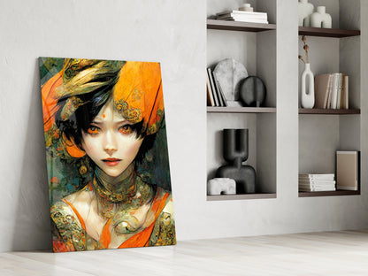 The Elegiac in Eyes Glass Wall Art