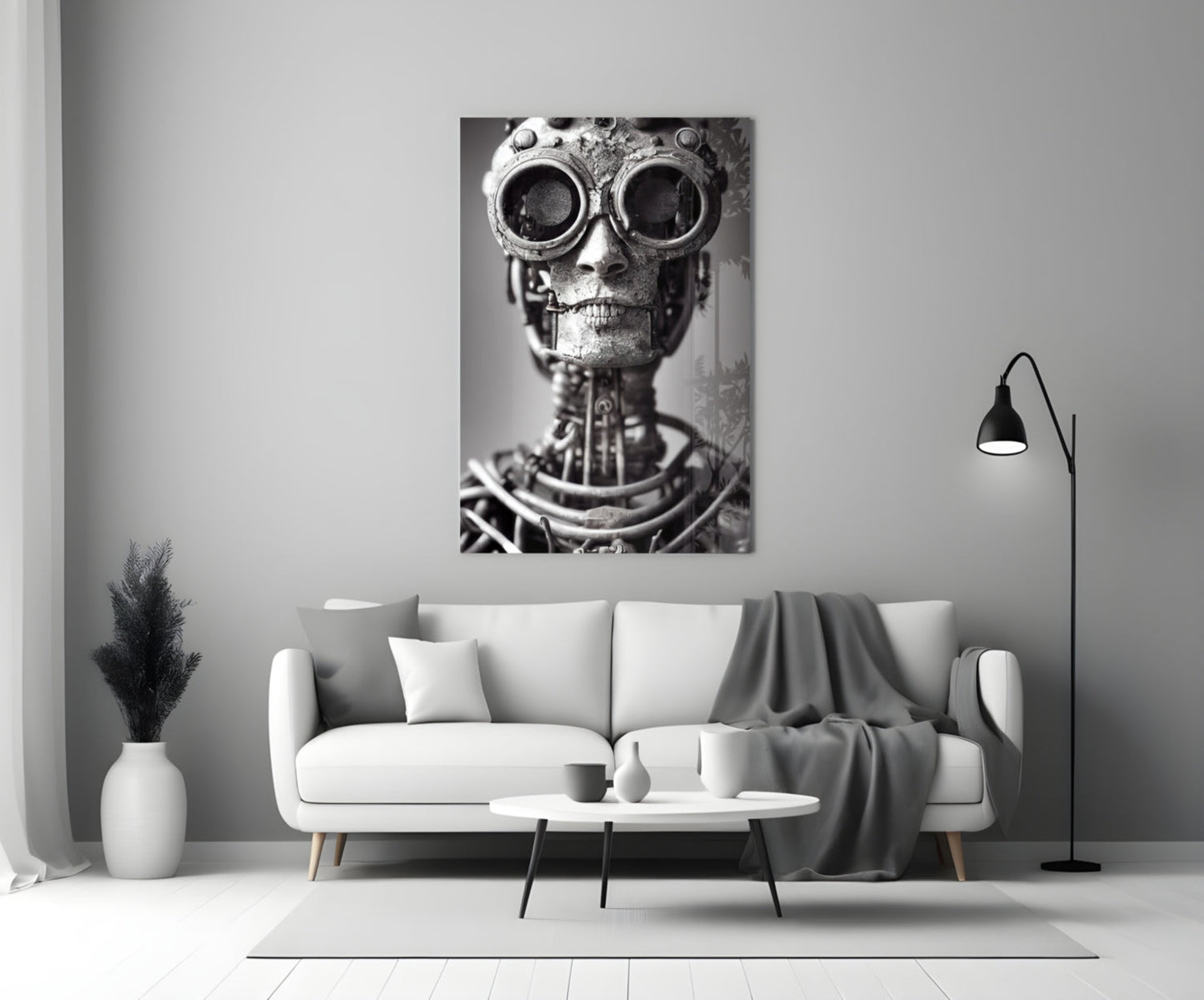 Endless Search Glass Wall Art