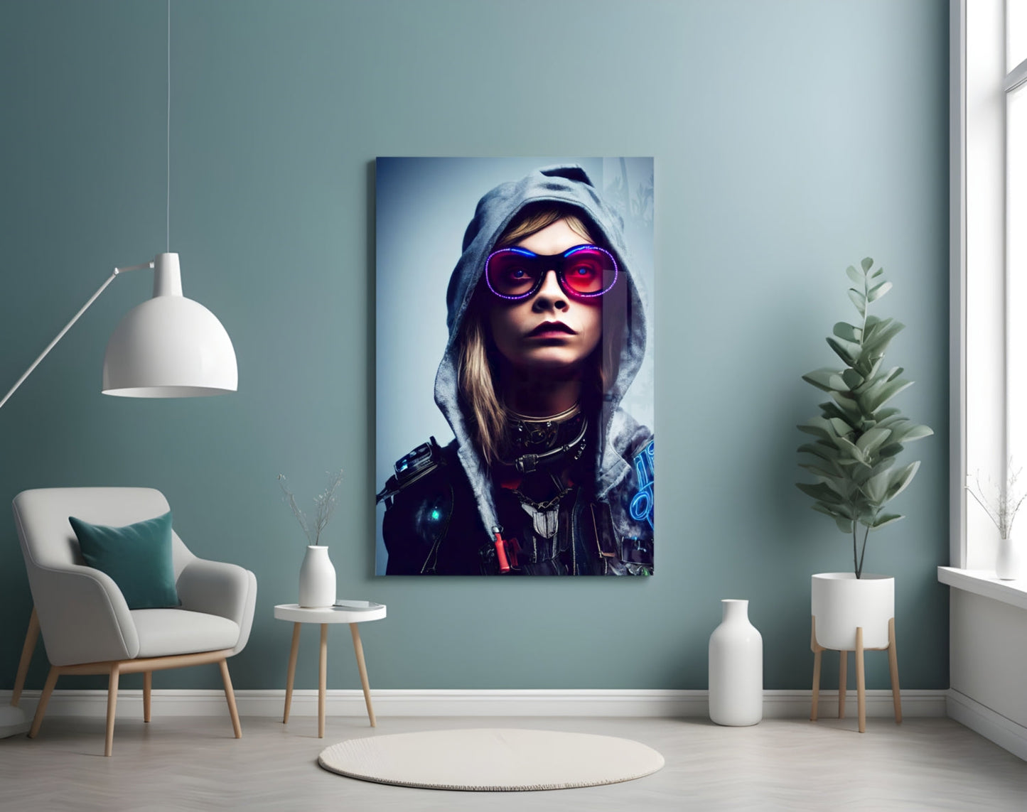 Survival Glass Wall Art