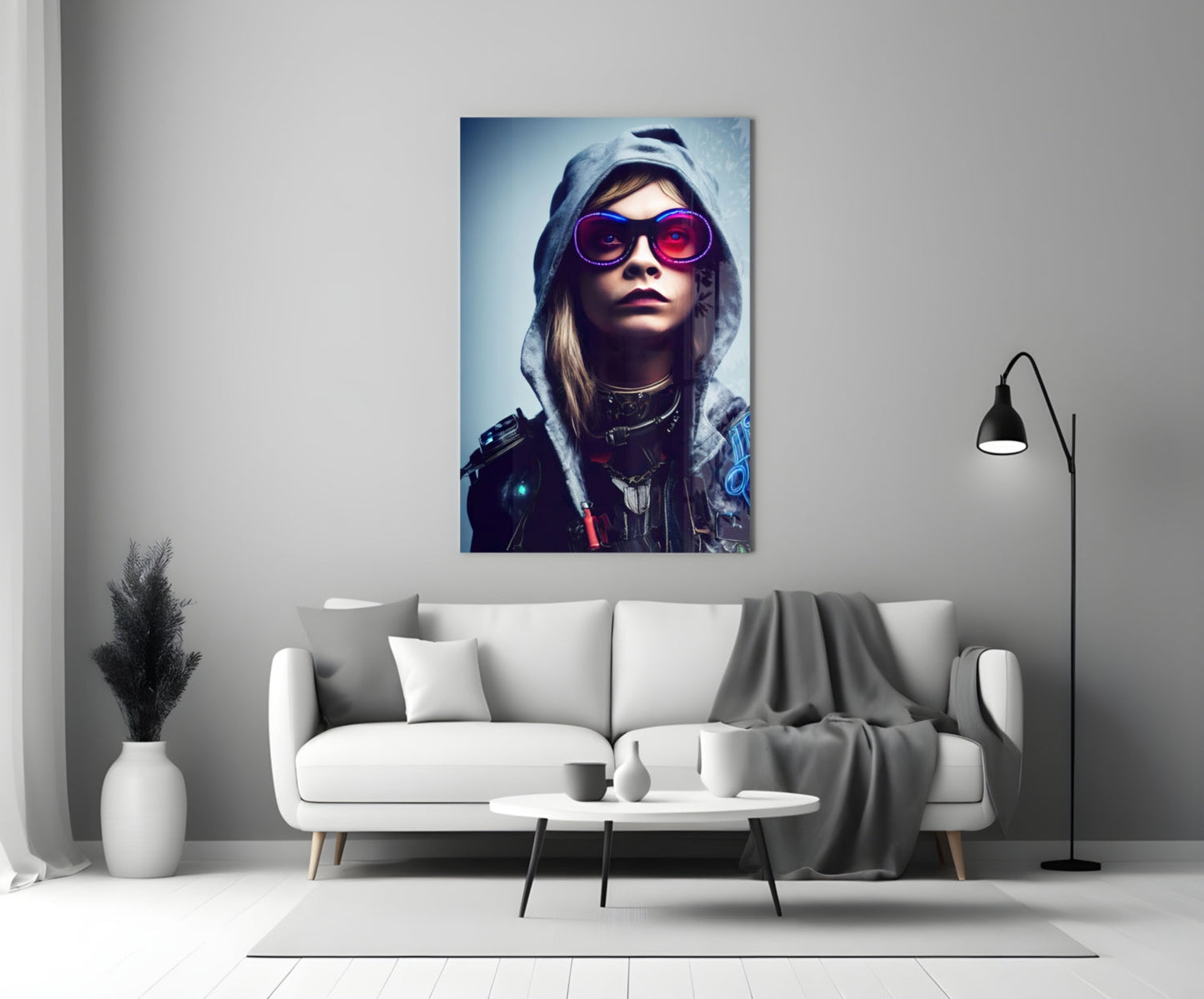 Survival Glass Wall Art