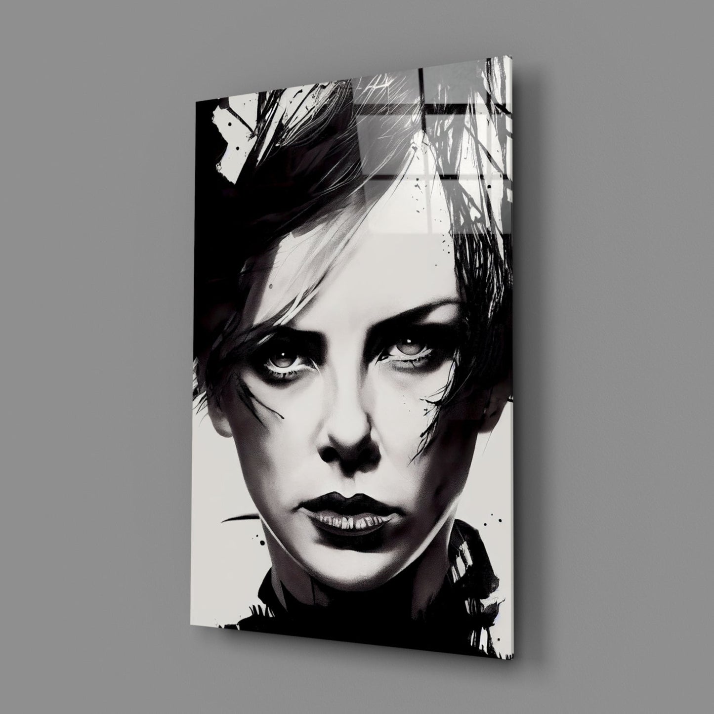 Bellicose Glass Wall Art