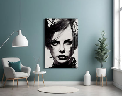 Bellicose Glass Wall Art