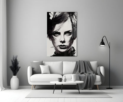 Bellicose Glass Wall Art