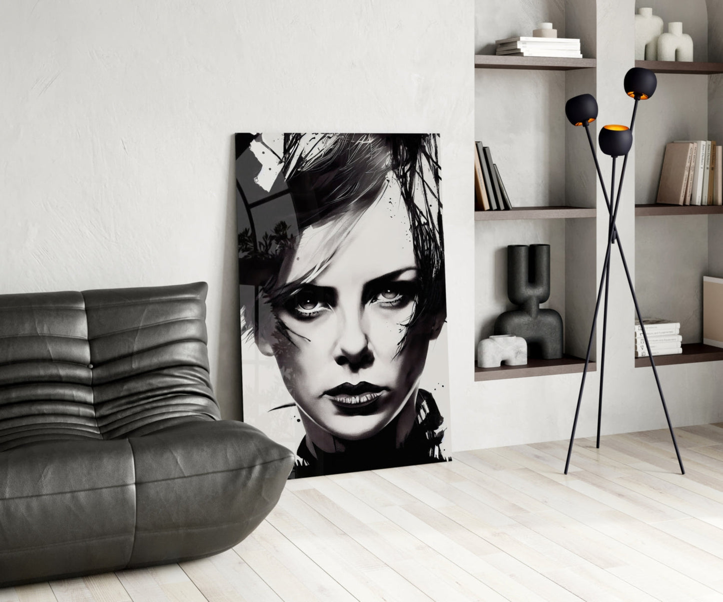 Bellicose Glass Wall Art
