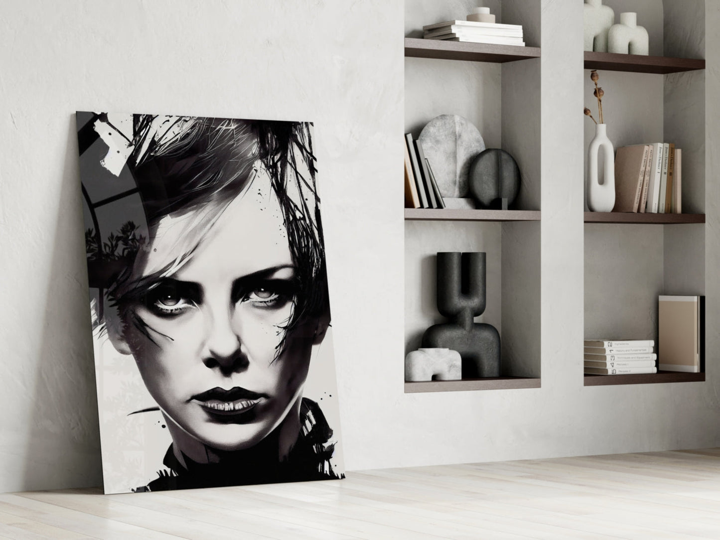 Bellicose Glass Wall Art