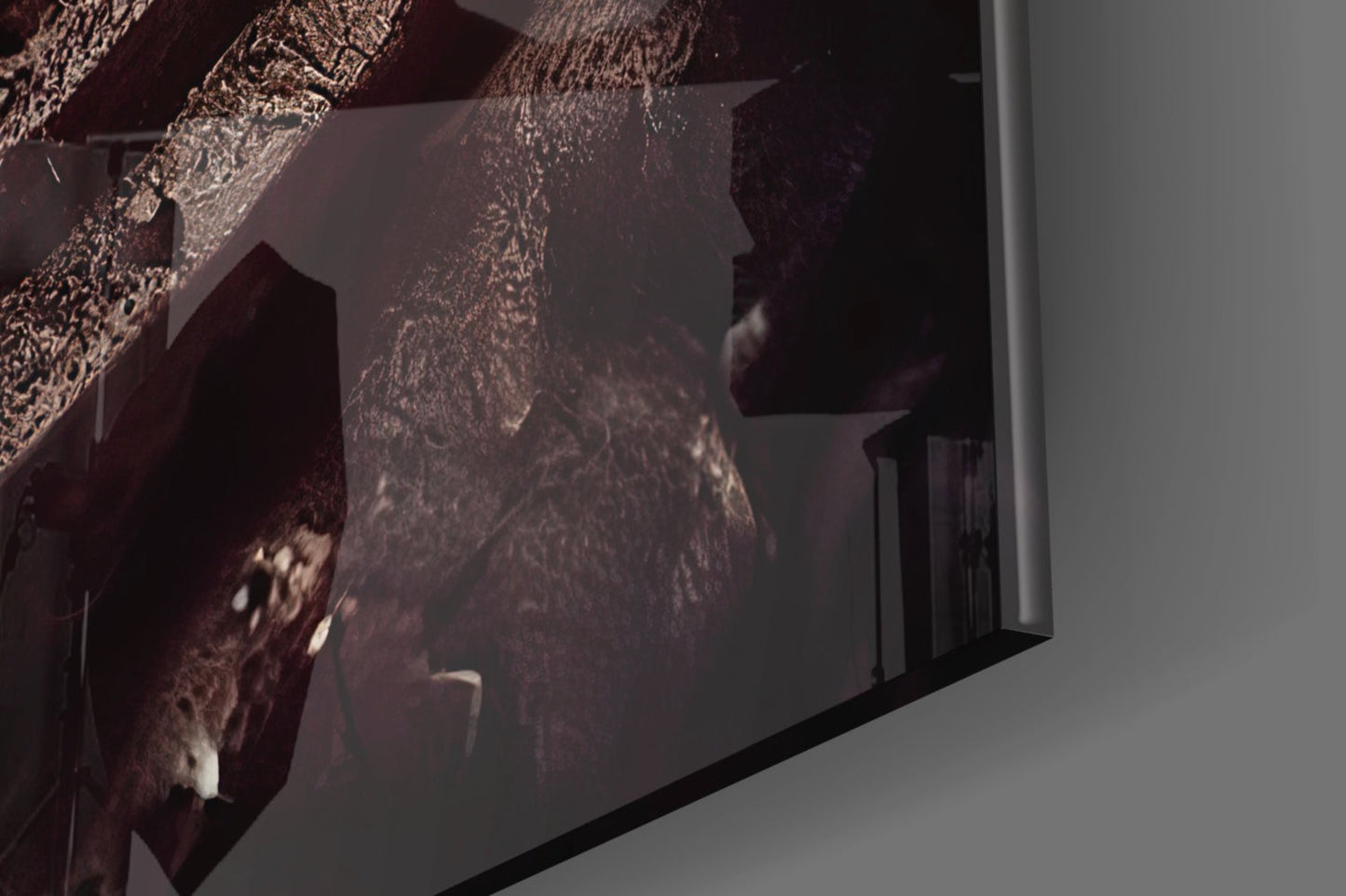 The Beast Glass Wall Art
