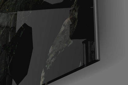 Slit Glass Wall Art