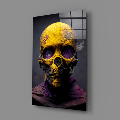 Skull Glass Wall Art