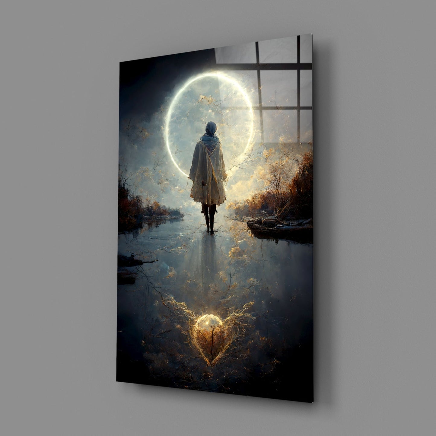 Tranquility Glass Wall Art