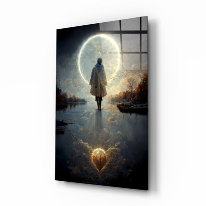 Tranquility Glass Wall Art