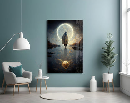 Tranquility Glass Wall Art