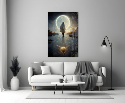 Tranquility Glass Wall Art