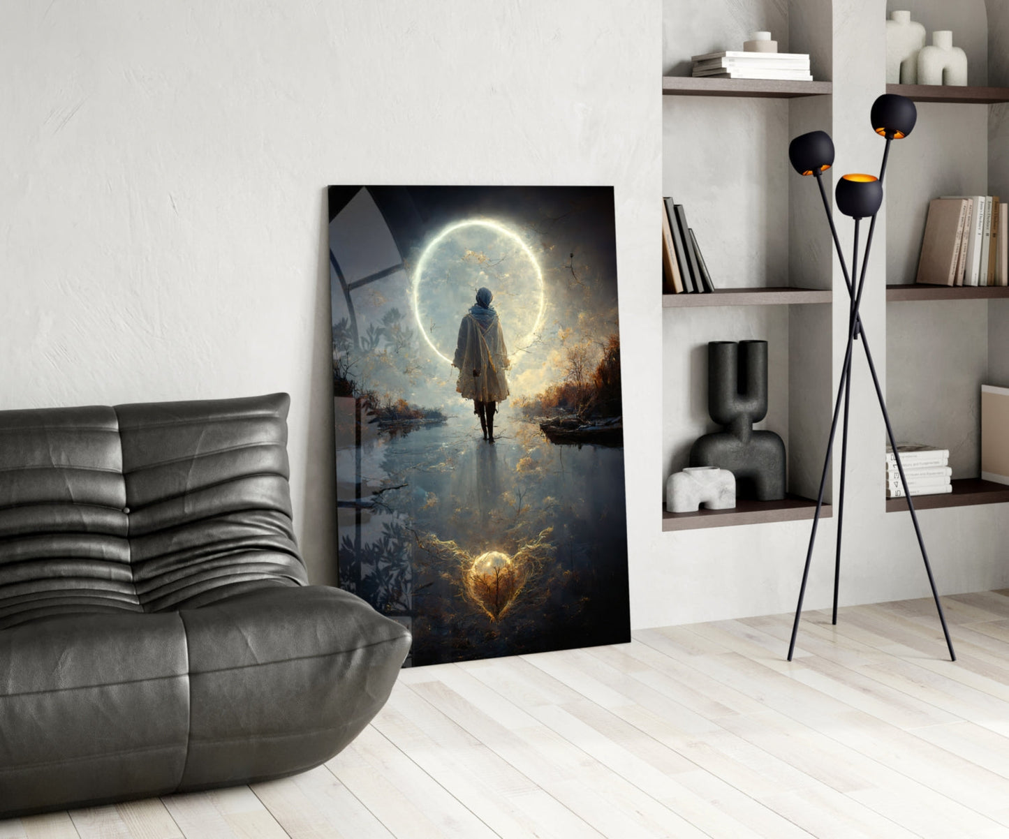 Tranquility Glass Wall Art