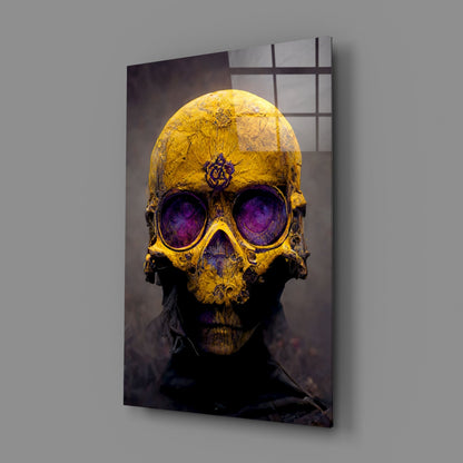 Skull Glass Wall Art