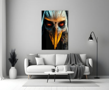 The Beak's Reveal Glass Wall Art