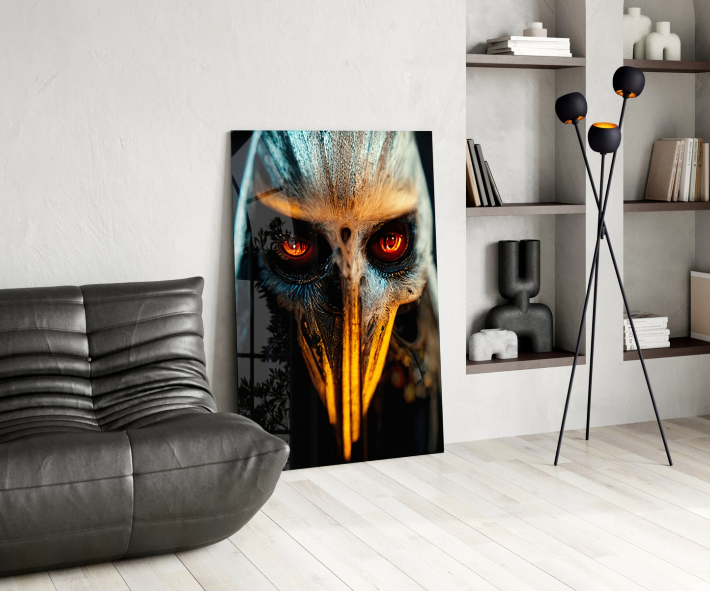 The Beak's Reveal Glass Wall Art