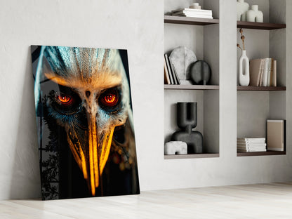 The Beak's Reveal Glass Wall Art