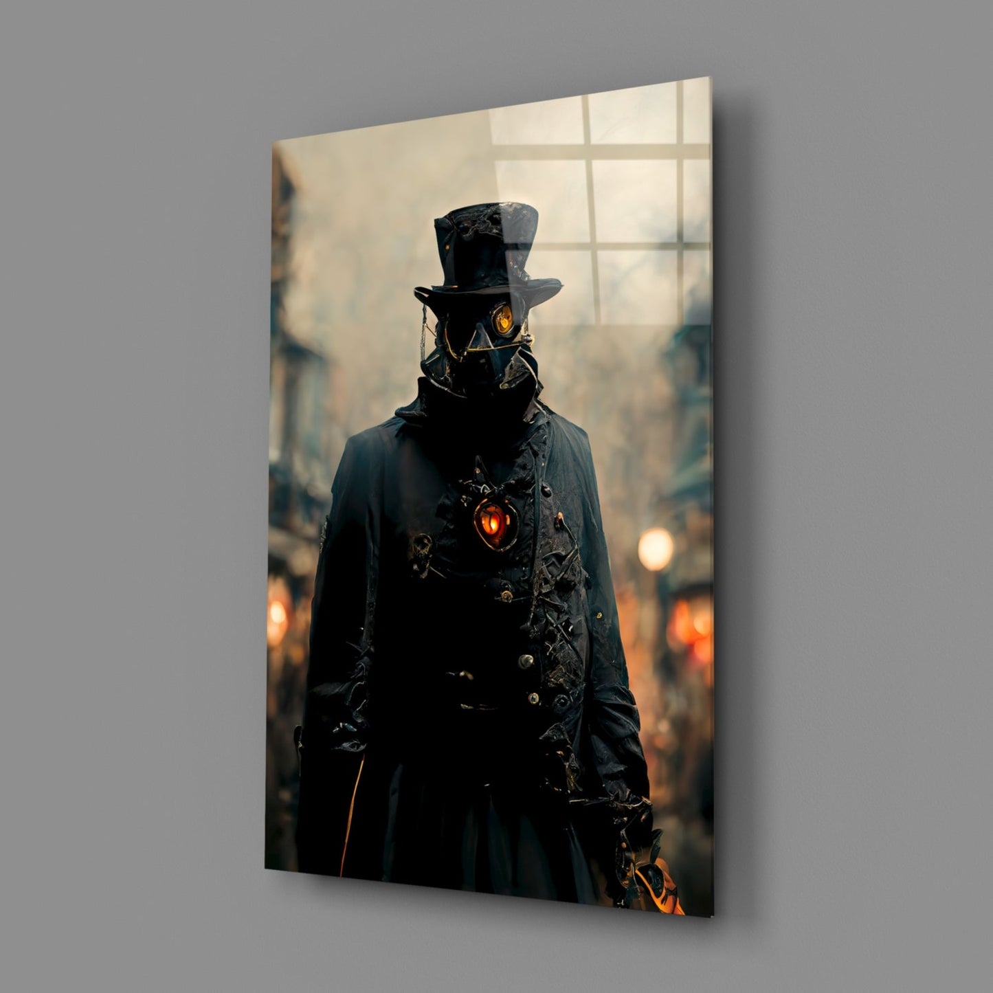 Battle Field Glass Wall Art