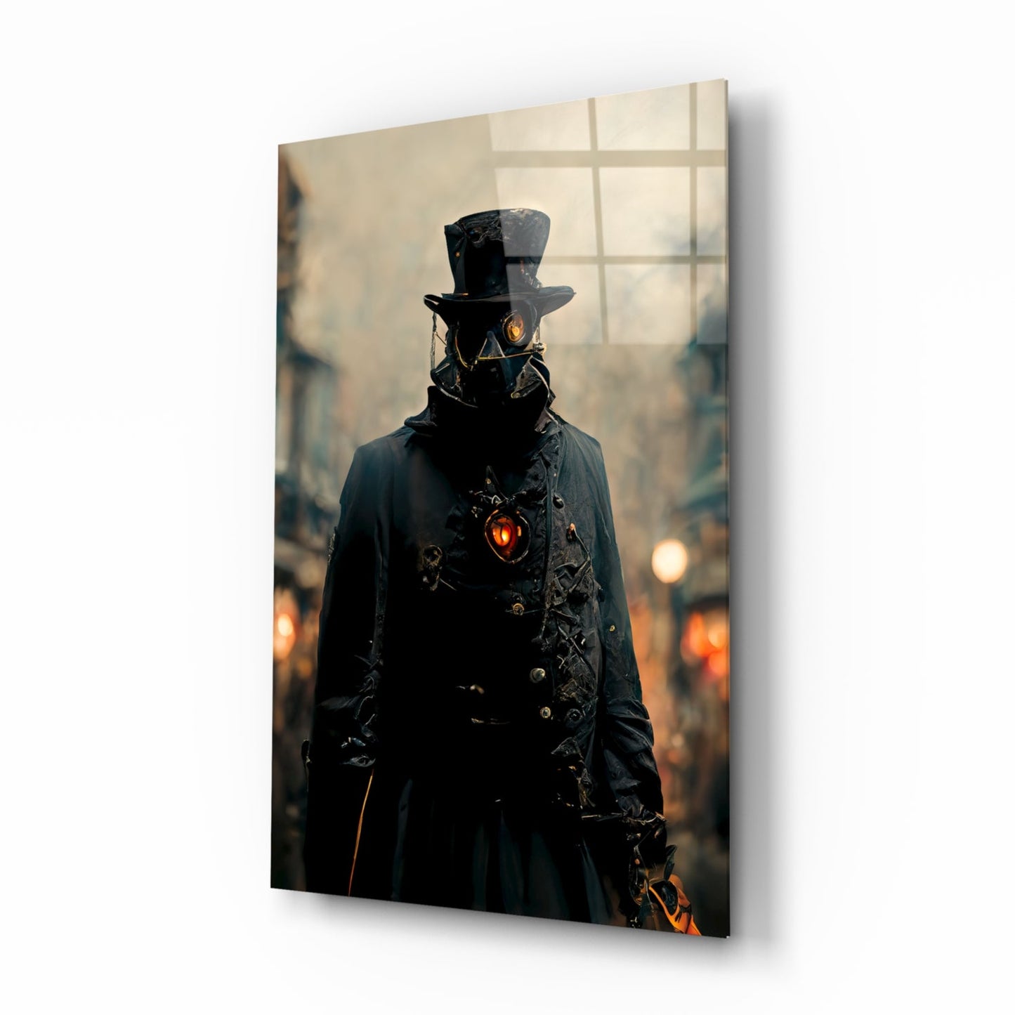 Battle Field Glass Wall Art