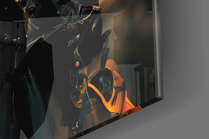 Battle Field Glass Wall Art