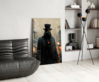 Battle Field Glass Wall Art