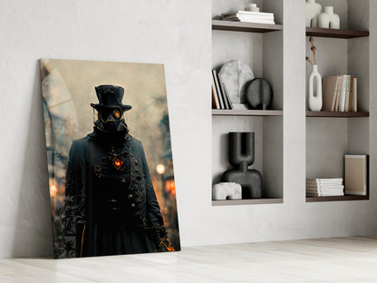 Battle Field Glass Wall Art