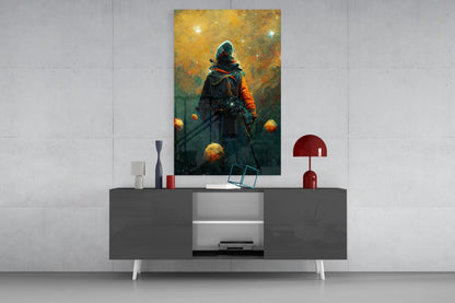 To the Freedom Glass Wall Art