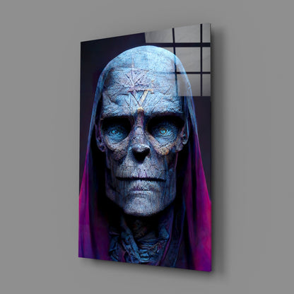 Shaman of the New World Glass Wall Art