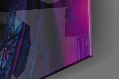 Shaman of the New World Glass Wall Art
