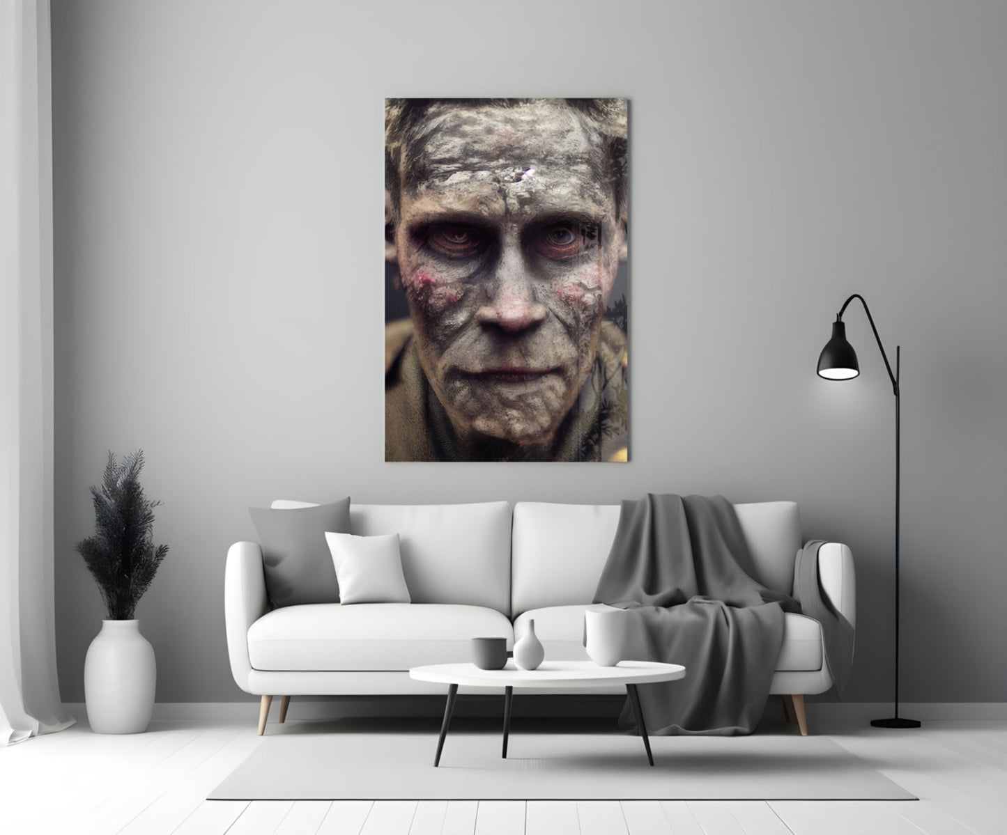 Decayed Glass Wall Art