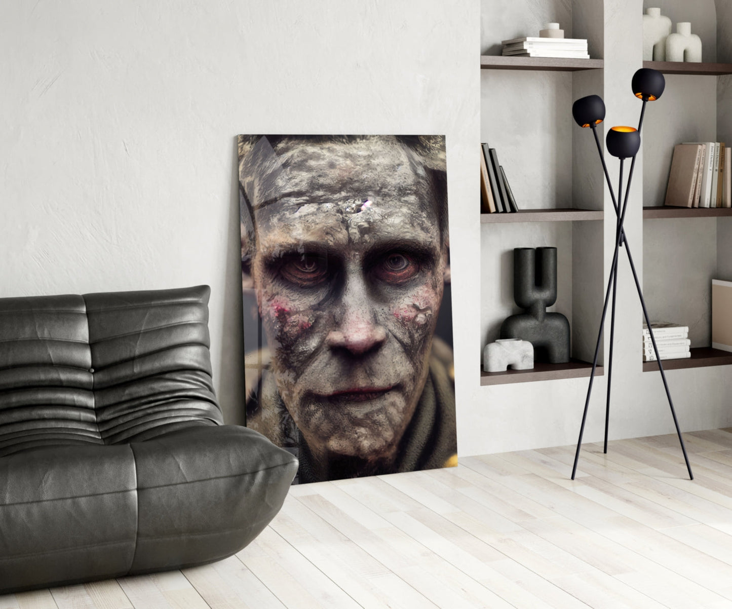 Decayed Glass Wall Art
