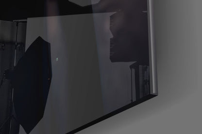 Black Rage Glass Wall Art
