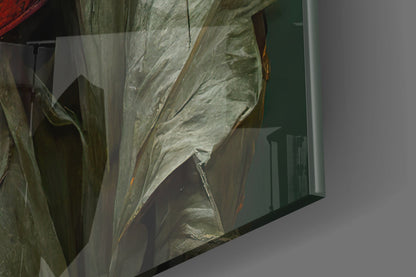 Headless Monk Glass Wall Art