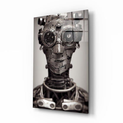 To Be a Machine Glass Wall Art