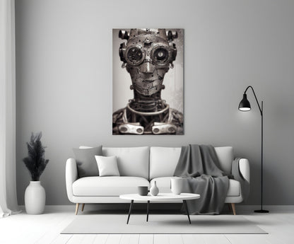 To Be a Machine Glass Wall Art