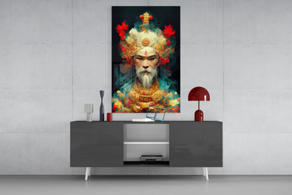 Ruler of the New Age Glass Wall Art