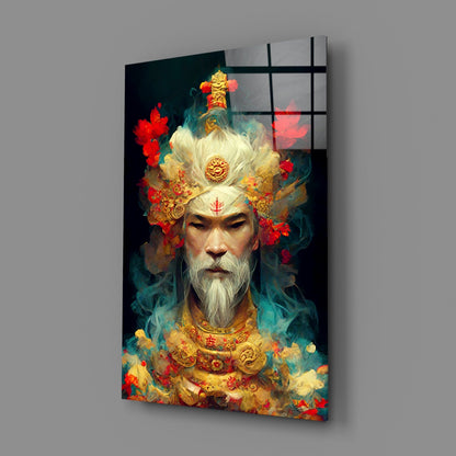 Ruler of the New Age Glass Wall Art