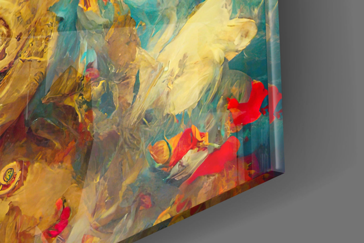 Ruler of the New Age Glass Wall Art