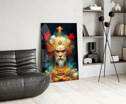 Ruler of the New Age Glass Wall Art