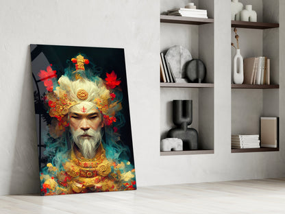 Ruler of the New Age Glass Wall Art